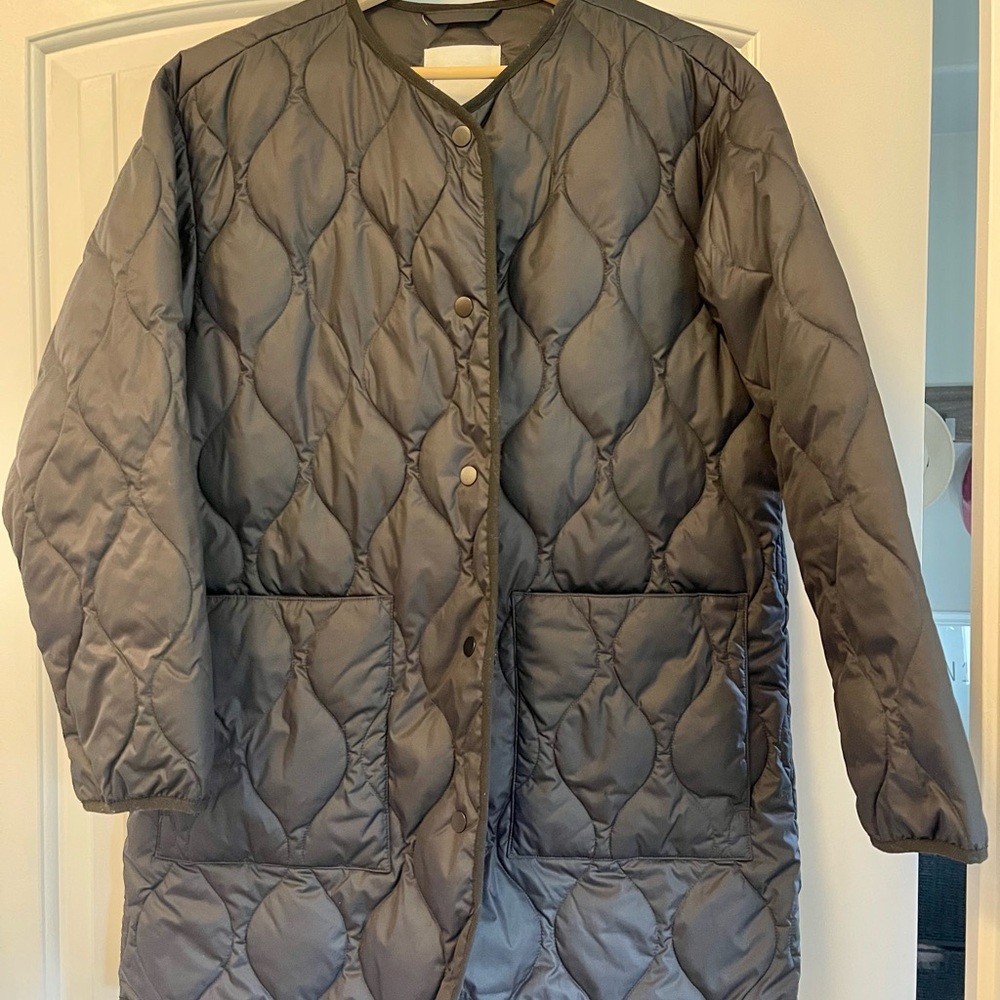 Everlane Quilted Liner Coat